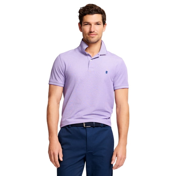 Camisa tipo Polo para Hombre IZOD Ajustada Advantage Color Dalia Púrpura Talla XL