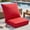 Red, variant on Furnibear Deep Seat Chair Cushion Pads Set with Rope Belts, Outdoor Indoor Patio Seat and Back Cushion for Furniture Wicker Chair, Turquoise