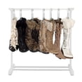 thumbnail image 1 of Boottique Boot Organizer: The Boot Rack - Fits in Most Closets- Hangs, Holds, Shapes, & Protects every size and style of Boots (Boot Rack with 6 Silver Gripz Hangers), 1 of 5