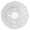 thumbnail image 3 of Brake Rotors,CCIYU Premium Performance Front Brake Rotor fit for 2011-2019&nbsp;for Ford Fiesta, 3 of 5