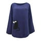 thumbnail image 4 of Tops casuales de manga larga con botones estampados para bebés y gatos con cuello redondo a la moda para mujer Fridja  hj443, 4 of 6