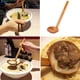 thumbnail image 3 of Cuchara de Sopa de Madera Artesanal Ramen Japonesa de 8.5 Pulgadas Conjunto de Utensilios de Madera para Cocina, Cuchara de Olla Caliente de Madera 60 Piezas, 3 of 5