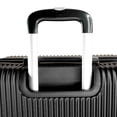thumbnail image 6 of K_Cliffs 3pc Luggage Set Expandable Hard Sided Modern Travel Suitcases Lightweight w/ABS Spinner Black, 6 of 8
