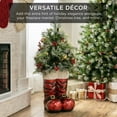 thumbnail image 5 of Best Choice Products 40in Santa Boots Decoration w/ Pre-Decorated Christmas Greenery, Battery-Operated Lights, 5 of 7