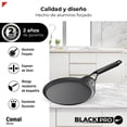 thumbnail image 3 of Comal De Aluminio Forjado 26cm Bogner Black Pro BCPBK26, 3 of 9