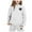 White, variant on Girls Boys Sweatsuit Set,2PC Long Sleeve Khaki Hooded Sweatsuits Pullover Jogging Pants Fall Clothes Boys Girls Active Tracksuit Set 6-7 Years