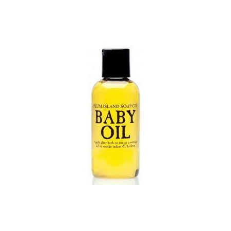 Plum Island Baby Oil - All Natural Baby Oil for (Best Natural Oil For Baby Massage)