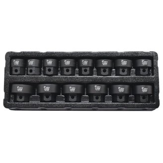 78215 15PC 1/2'' Drive Nano Impact Sockets, Metric Astro 78215 15PC 1/2'' Drive Nano Impact Sockets, Metric Astro
