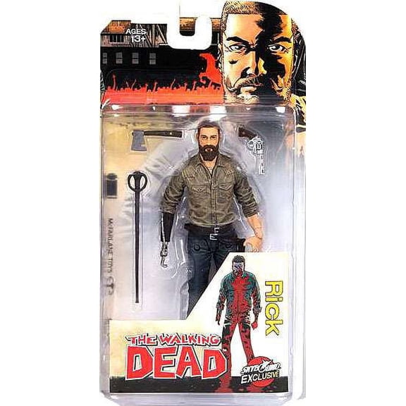McFarlane Walking Dead Comic Rick Grimes (2016) Action Figure [Full Color]