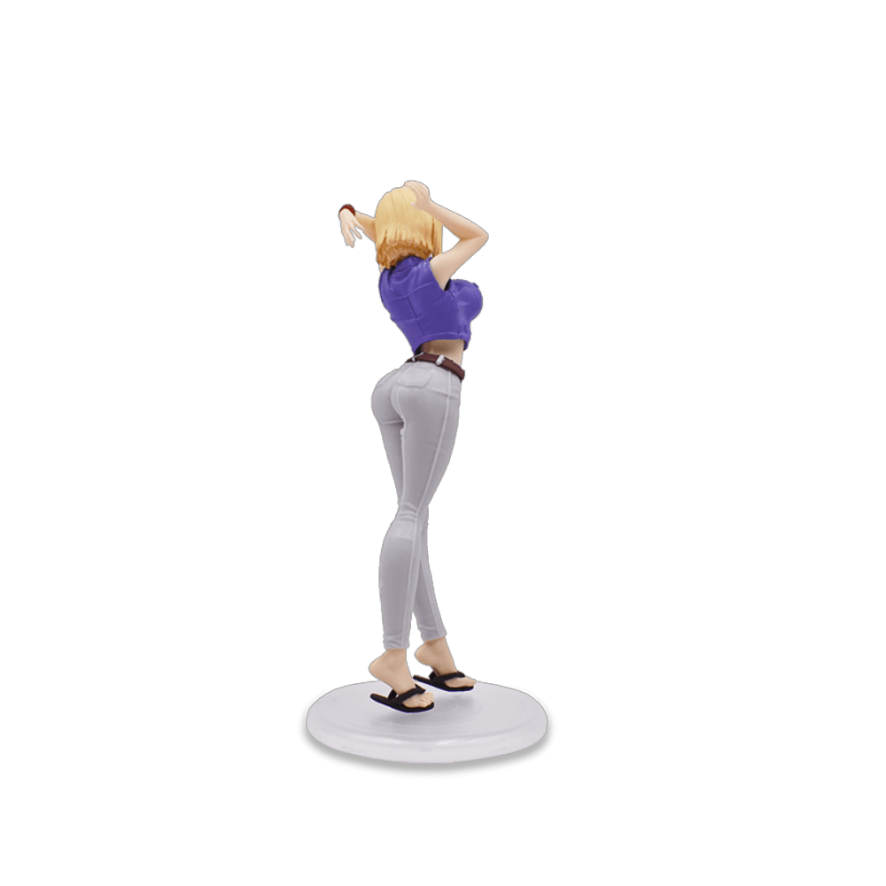 Buy Funnytoys Dragon Ball Z 8 Android 18 Action Figure Dbs No 18 Pvc Model Toy T For