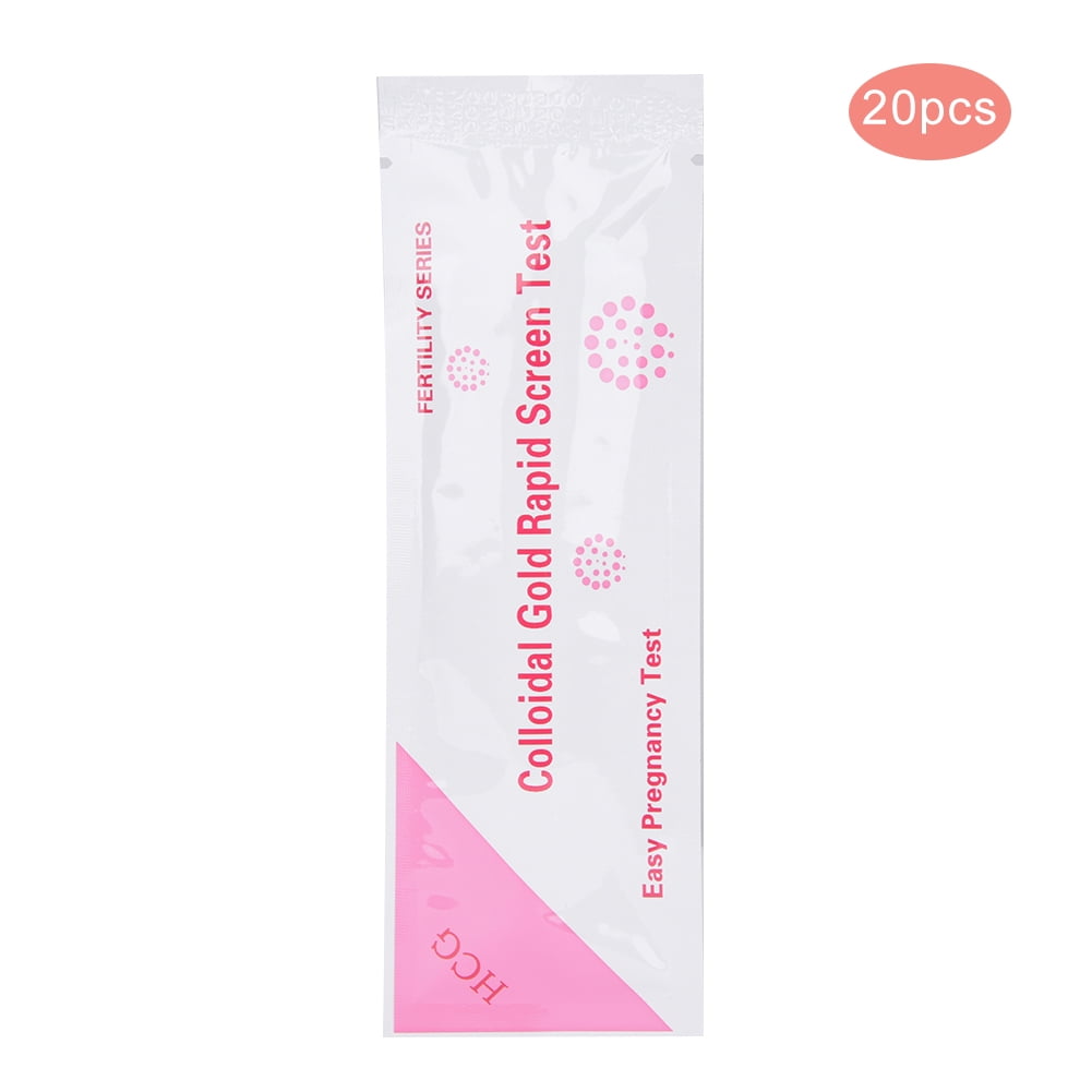 Testing 20pcs HCG Early Pregnancy Test Pen Women Accurate Urine Pregnancy Test Pen