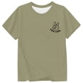 thumbnail image 4 of RTKFRFLM Stylish Boys' Graphic T-Shirt Short Sleeve Crewneck Casual Summer Tee Top with Modern Letter Design Soft Cotton for All-Day Comfort Wardrobe Piece for Youths Ages 4-14, 4 of 5