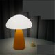 thumbnail image 3 of Lámpara de mesa de cerámica for dormitorio, mesita de noche, decoración, pantalla transparente, 3 of 5