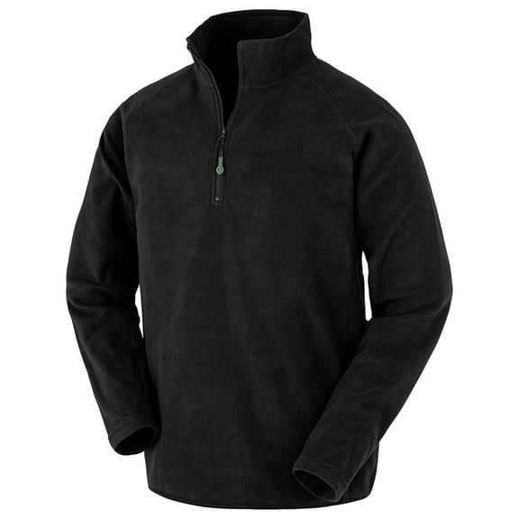 Result Genuine Recycled Mens Micro Zip Neck Fleece