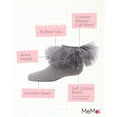 thumbnail image 3 of MeMoi  Oversized Tutu Ballerina Anklet Socks - Girls - Female, 10, Gray, 3 of 12