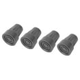 thumbnail image 1 of Tip 4pcs Rubber Cane Tip Set Professional Replacement Underarm Crutch Tip Accessory for Elderly 0.8 Inch, 1 of 7