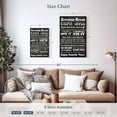 thumbnail image 3 of Elephant Stock Chalkboard Kitchen Rules Wall Art - Vertical Multi Panel Canvas - Dining Room Wall Decor - Inspirational And Typography Multi Panel - White And Gray Decor - 14" x 23", 3 of 4