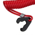 thumbnail image 2 of Boat Engine Emergency Stop Switch Marine Safety Lanyard Cord Universal Outboard Engine Motor Lanyard Replacement Parts N84F, 2 of 5