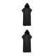 thumbnail image 4 of Naiovety Toalla De Microfibra Para Baño Unisex Absorbente Toallas De Baño Ligeras Y Lujosas Para El Cuerpo Surf Poncho Toalla De Playa Negro 1 negro 1 2piezas, 4 of 6