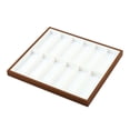 thumbnail image 2 of TISHITA Glasses Display Box 12 Slots Eyeglasses Storage Box for Tabletop Home Closet Inner White, 2 of 8