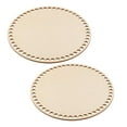 thumbnail image 3 of Base de Cesta de Ganchillo Perfecl de Madera en Blanco, 3 of 8