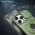 thumbnail image 6 of Ancove for iPhone 14 Rugged Case,[Compatible with Mag Safe] Magnetic Ring Holder Kickstand Shockproof Military Grade Drop Protection Phone Cover Case for Apple iPhone 14,Olivegreen, 6 of 6