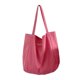 thumbnail image 3 of Bolsa de lona Bordería Bordería Bolsa de compras reutilizables para el gimnasio Trabajo en primavera Rosa, 3 of 8
