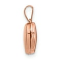 thumbnail image 2 of Rose Gold Plain Heart Locket, 2 of 5