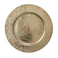 thumbnail image 2 of Holiday Time 13-Inch Distressed Charger Gold, 2 of 2