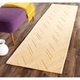 thumbnail image 3 of Safavieh Impressions 6' Square Hand Loomed Wool Rug in Gold, 3 of 6