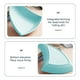 thumbnail image 5 of Platos de cena, platos de plástico, paquete de 4 platos reutilizables con forma doblada en blanco, azul, verde y rosa. Apto para lavavajillas y microondas. Irrompibles y apilables para un, 5 of 8