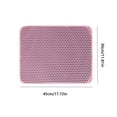 thumbnail image 3 of Slip Sand Cushion Double Layer Pad, Pad Sand Pot Filter Sand Cushion Grabbing Board 30*45cm, Hook and Loop Pads Kit for Drill Grinder Rotary Tools, Cat Litter Pad, Sand Filter Pad, 3 of 8