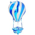 thumbnail image 1 of Shisuyan 4 Pcs Hot Air Balloon Shape Balloon Classroom Decor Vibrant Colors Hot Air Balloon Layout Prop Birthday Party Themed Party Hot Air Balloon Foil Balloon, 1 of 9