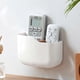 thumbnail image 3 of Multi-functional non-traceable storage rack with partitions, creative wall-mounted mobile phone remote control sundries storage box (2 pieces), 3 of 5
