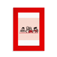 thumbnail image 1 of China Red Education Promotion Class Picture Display Art Red Photo Frame, 1 of 4