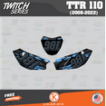 thumbnail image 3 of Kalair GFX Graphics Kit for Yamaha TTR110 (2008-2023) Twitch Series, 3 of 5