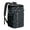 Black-161, variant on Cosmic Nebula Space Backpack Cooler, Insulated Leakproof Lunch Bag with Rocket, Moon & Stars, and Spacecraft Designs for Space Fans and Sci-Fi Geeks