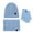 Blue, variant on 1PC Hat, 1PC Scarf, 1PC Gloves Beige Polyester Women&Men Autumn Winter Warm Cute Wool Hat Scarf Gloves Slouchy Three Pieces Winter Snow Knit Cap Screen Mittens Scarves Sets