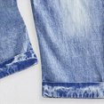 thumbnail image 5 of Infant Baby Girls Boys Kids Adorable Solid Color Denim Overalls with Pockets for Toddler Kids 6 12 18 24 Months 2T Play Everyday Versatile Casual Outdoor,Light Blue,12-18 Months, 5 of 7