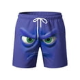 thumbnail image 3 of Ceisia Men's Quick Dry Swim Trunks with Pockets Elastic Waist Drawstring Mesh Lining Beach Shorts Gifts for Father, 3 of 5