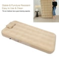 thumbnail image 3 of Mat 74.8in Self Inflating Air Mattress Built In Pump Blow Up Mattress Inflatable Sleeping Mat Airbed for Home Camping Travel, 3 of 7