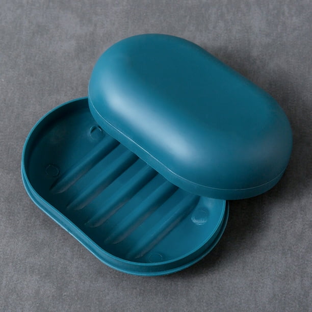 Jabonera Con Tapa Jabonera Portátil Y Elegante Con Almacenamiento Para Viajes Y Hogar Para Jabones Artesanales