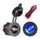 thumbnail image 1 of Enchufe encendedor cigarrillos coche Bsvklp 12V-24V impermeable luz azul, 1 of 9