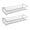 B, variant on Punch Free Wall Mounted Rack Multilayer Kitchen Seasoning Organizer Storage Shelf Holder for Bathroom Pantry Toiletries Small Items