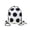 2026 Soccer Backpack, variant on Dmlowu Soccer Drawstring Backpack, White and Black Football Pattern Gym Bag, Waterproof Polyester Soccer bag for Gym Sports Game Day Supplies