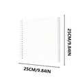 thumbnail image 3 of Scrapbook Album under $5! Xqxayjr DIY Scrapbook Photo Album, 17.5x17.5 Inch Loose Leaf Memory Book for Wedding, Baby, Travel, Anniversary, 40 Pages Kraft Paper Memorial Album, 3 of 5