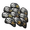 thumbnail image 1 of Xingzhi 10Pcs PU Leather Waterproof Iron Club Head Protector Golfer Gift  for Golf Covers, 1 of 6