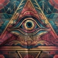 thumbnail image 5 of Home Bedclothes All-seeing Eye Printed Duvet Cover Set Teenager Adult Fantasy Bedroom Decor,Queen (90"x90"), 5 of 6