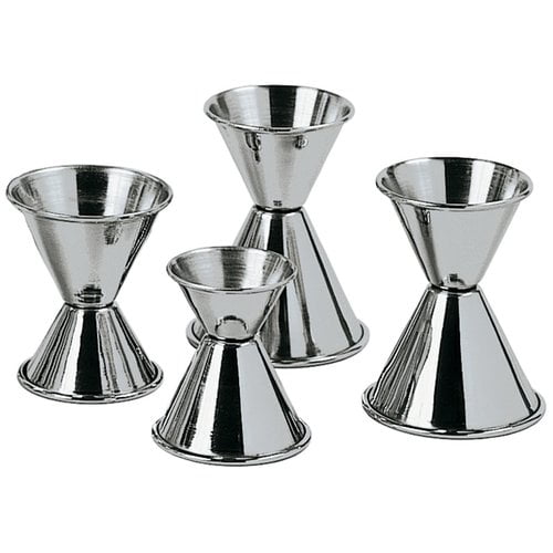 Update International (JI3) 3/4 x 11/2 oz Stainless Steel Jigger