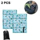 thumbnail image 1 of 2 piezas de tela Oxford 20% de descuento en cojín + bolsa de almacenamiento - azul helado grande Adepaton 221250-1, 1 of 9